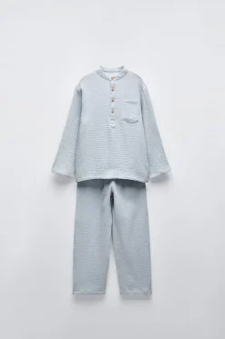 3-6 ANOS/ PIJAMA TEXTURA PANADERO-ZARA Sale