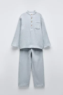 6-14 ANOS/ PIJAMA TEXTURA PANADERO-ZARA Store