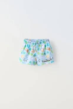 6-14 ANOS/BERMUDAS DE BANHO MINECRAFT © MOJANG AB. ™-ZARA Hot