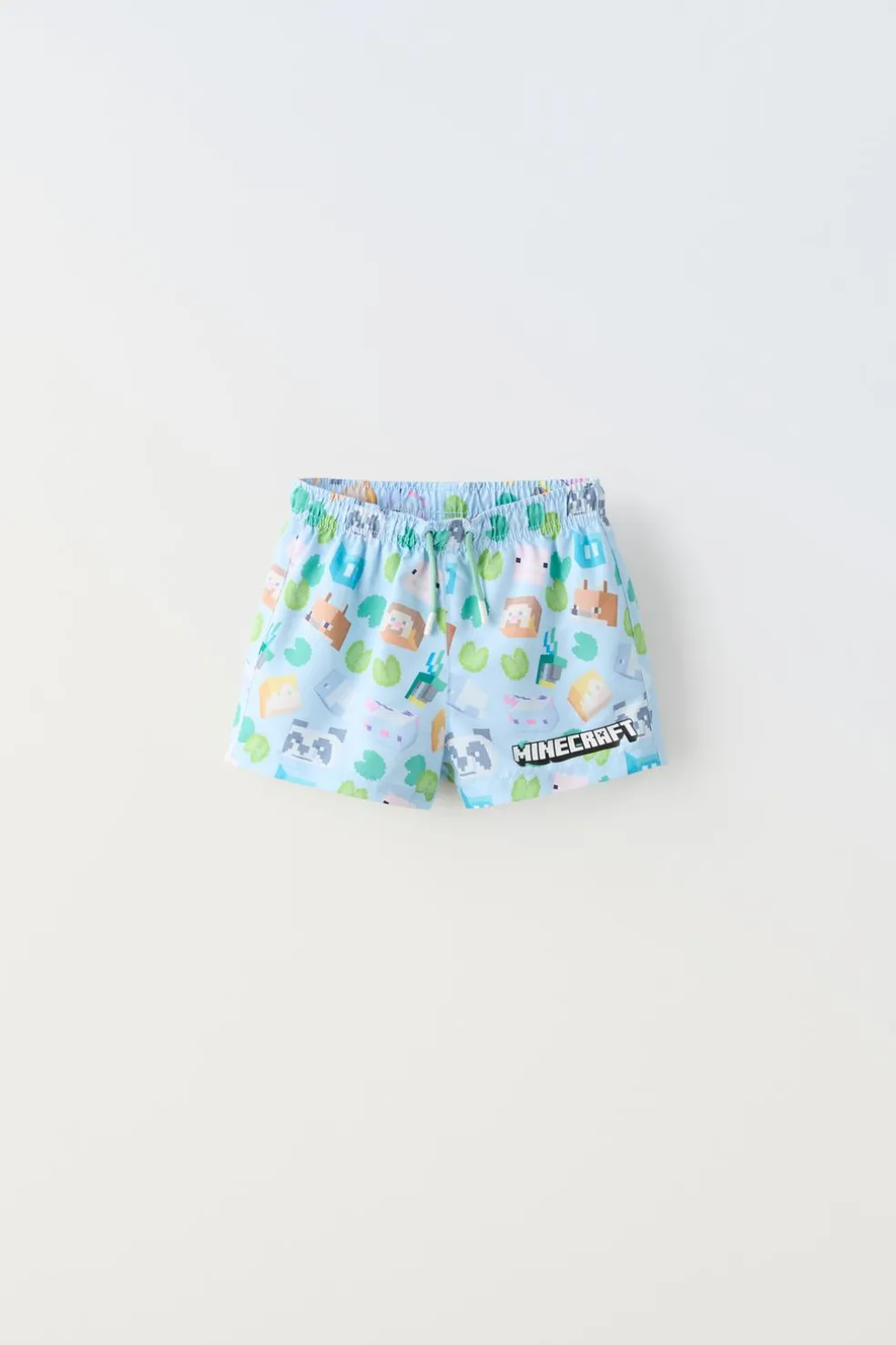 6-14 ANOS/BERMUDAS DE BANHO MINECRAFT © MOJANG AB. ™-ZARA Hot