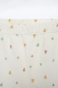 18 MESES - 6 ANOS/ PIJAMA DE VELUDO COM CORAÇÕES-ZARA Sale