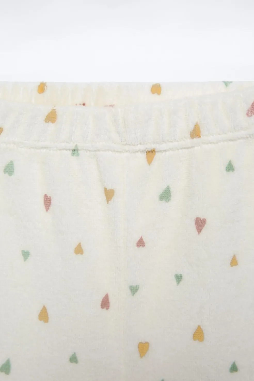18 MESES - 6 ANOS/ PIJAMA DE VELUDO COM CORAÇÕES-ZARA Sale