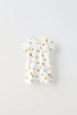 1-18 MESES/ PIJAMA CURTO SMILEYWORLD ®-ZARA Flash Sale