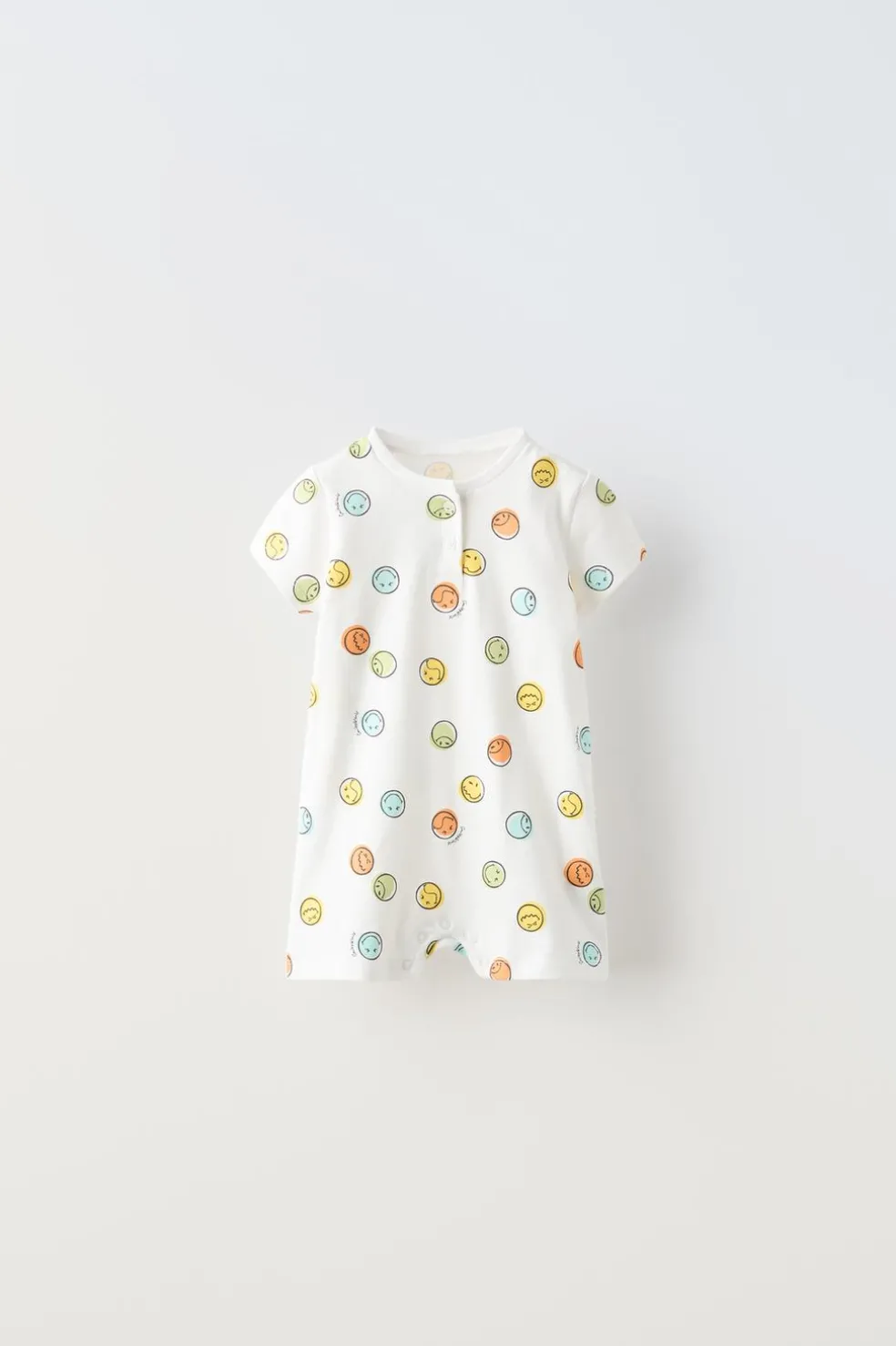 1-18 MESES/ PIJAMA CURTO SMILEYWORLD ®-ZARA Flash Sale