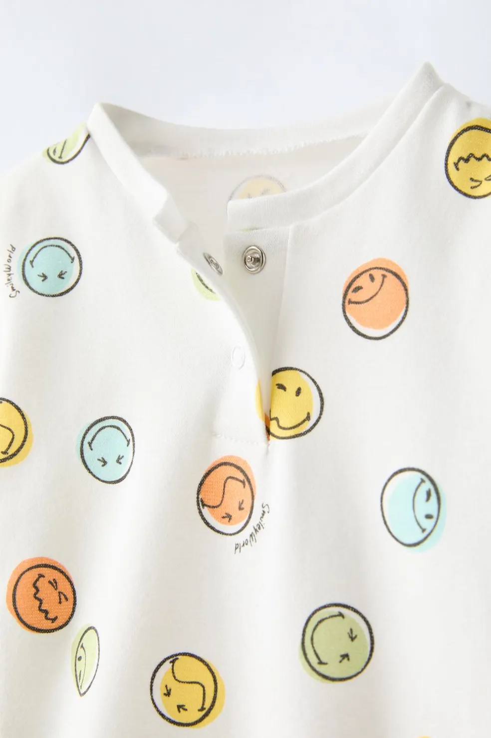 1-18 MESES/ PIJAMA CURTO SMILEYWORLD ®-ZARA Flash Sale