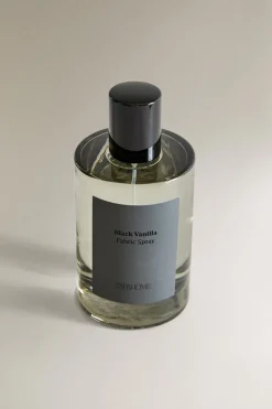 ZARA Fragrâncias Para Casa|Fragrâncias Para Casa^(100 ML) AMBIENTADOR TÊXTIL BLACK VANILLA Preto