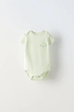 1 MÊS - 3 ANOS/ PACK DE CINCO BODIES FRUTINHAS-ZARA Cheap
