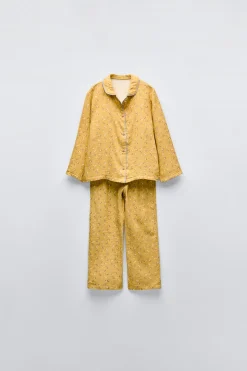 3-6/ PIJAMA CAMISEIRO FLORES-ZARA Outlet
