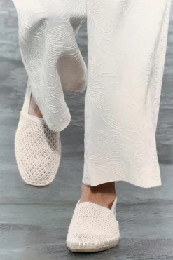 ZARA Sapatos^ALPERGATA Branco-cru