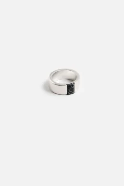 ZARA Acessórios^ANEL COMBINADO COM PEDRA Prata