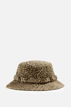 ZARA Acessórios^ANIMAL PRINT UTILITY HAT Leopardo
