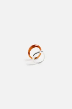 ZARA Acessórios^ANÉIS COMBINADOS PACK 2 Prata