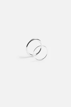 ZARA Acessórios^ANÉIS COMBINADOS PACK 2 Prata