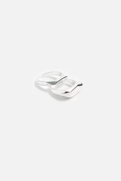 ZARA Acessórios^ANÉIS COMBINADOS PACK 2 Prata