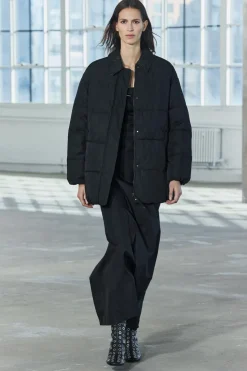 ZARA Sobretudos / Anoraques^ANORAQUE COMBINADO ZW COLLECTION Preto