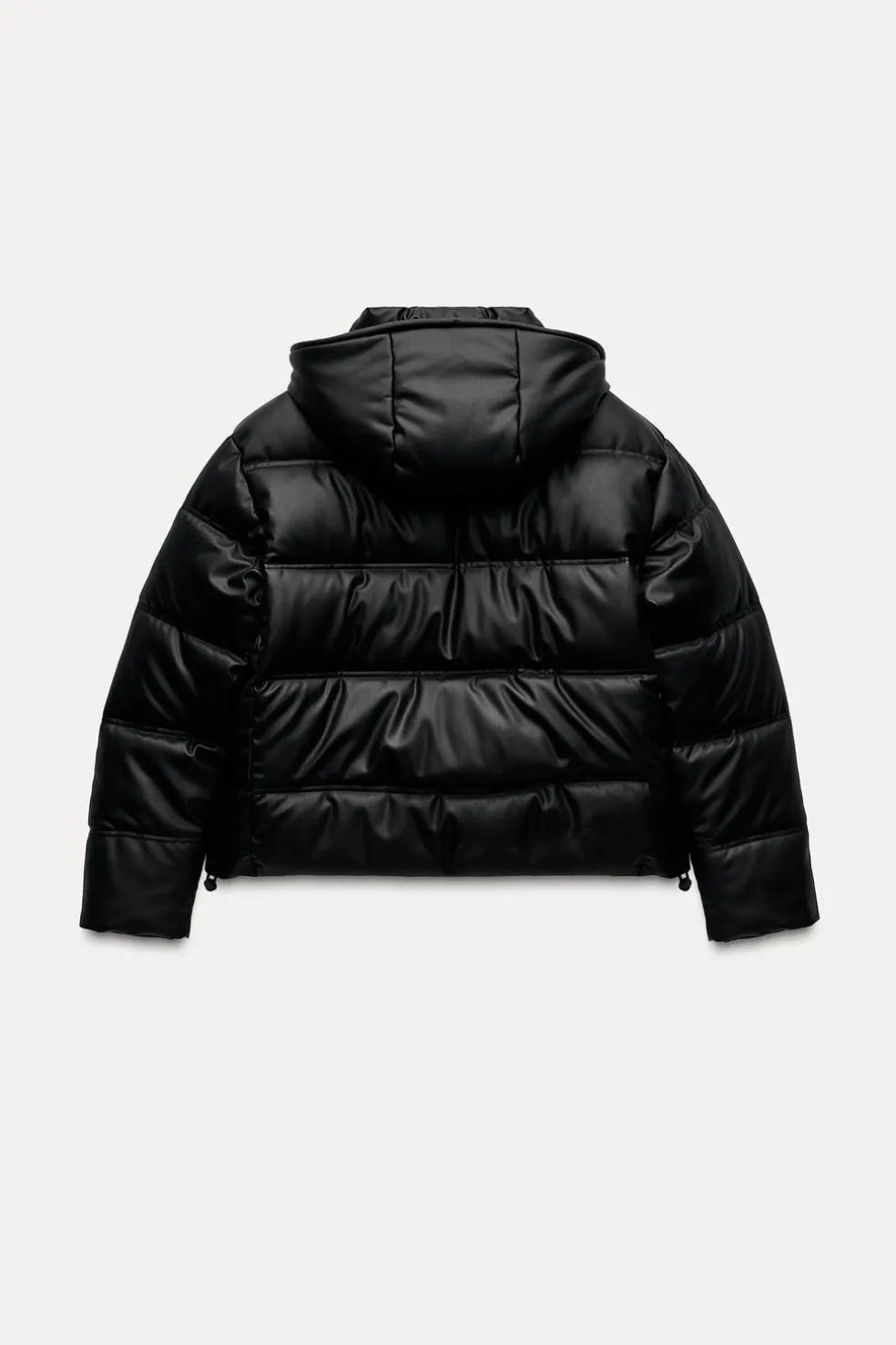 ZARA Winter Layersnew|Sobretudos / Anoraques^ANORAQUE EFEITO PELE WIND PROTECTION Preto