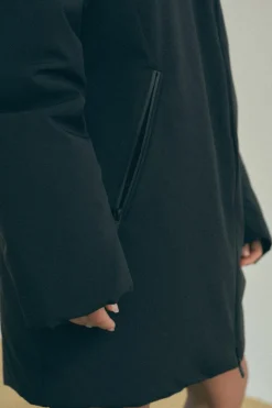 ZARA Sobretudos / Anoraques^ANORAQUE WATER AND WIND PROTECTION Preto