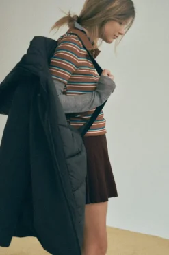 ZARA Sobretudos / Anoraques^ANORAQUE WATER AND WIND PROTECTION Preto
