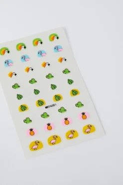 AUTOCOLANTES DE UNHAS COM ANIMAIS TROPICAIS DA-ZARA Clearance