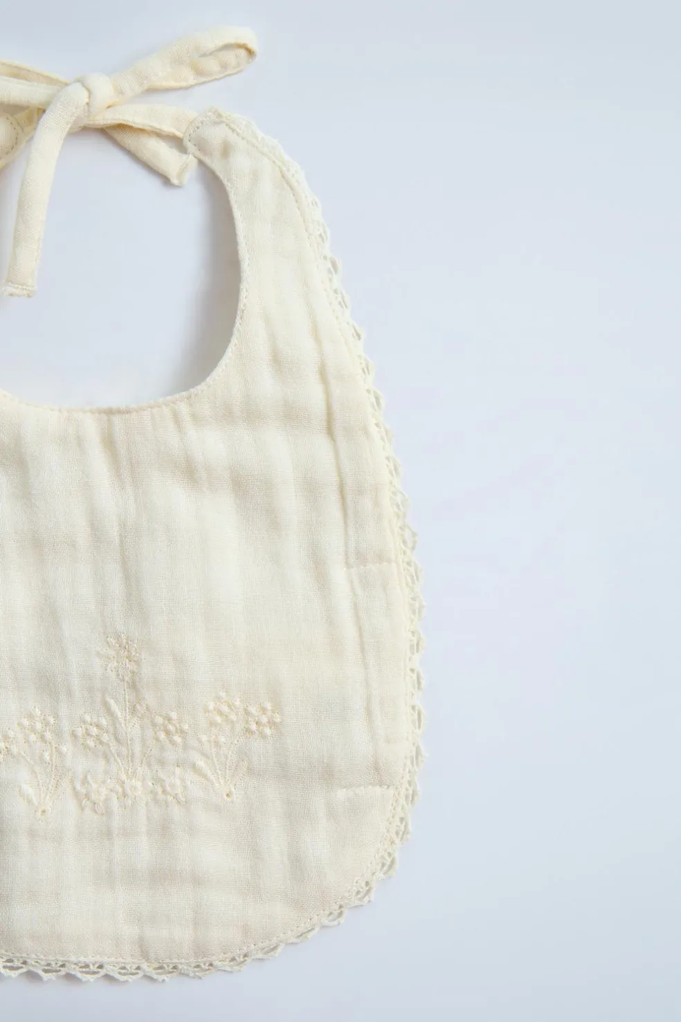 BABETE RENDA BORDADO-ZARA Best Sale