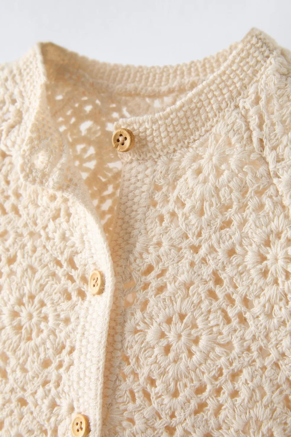 BABYGRO DE CROCHET COM BOTÕES-ZARA Cheap