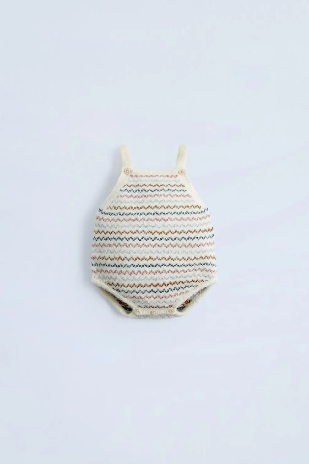 BABYGRO DE MALHA ÀS RISCAS-ZARA Hot