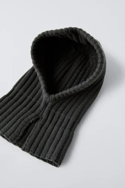BALACLAVA DE MALHA CANELADA-ZARA Sale