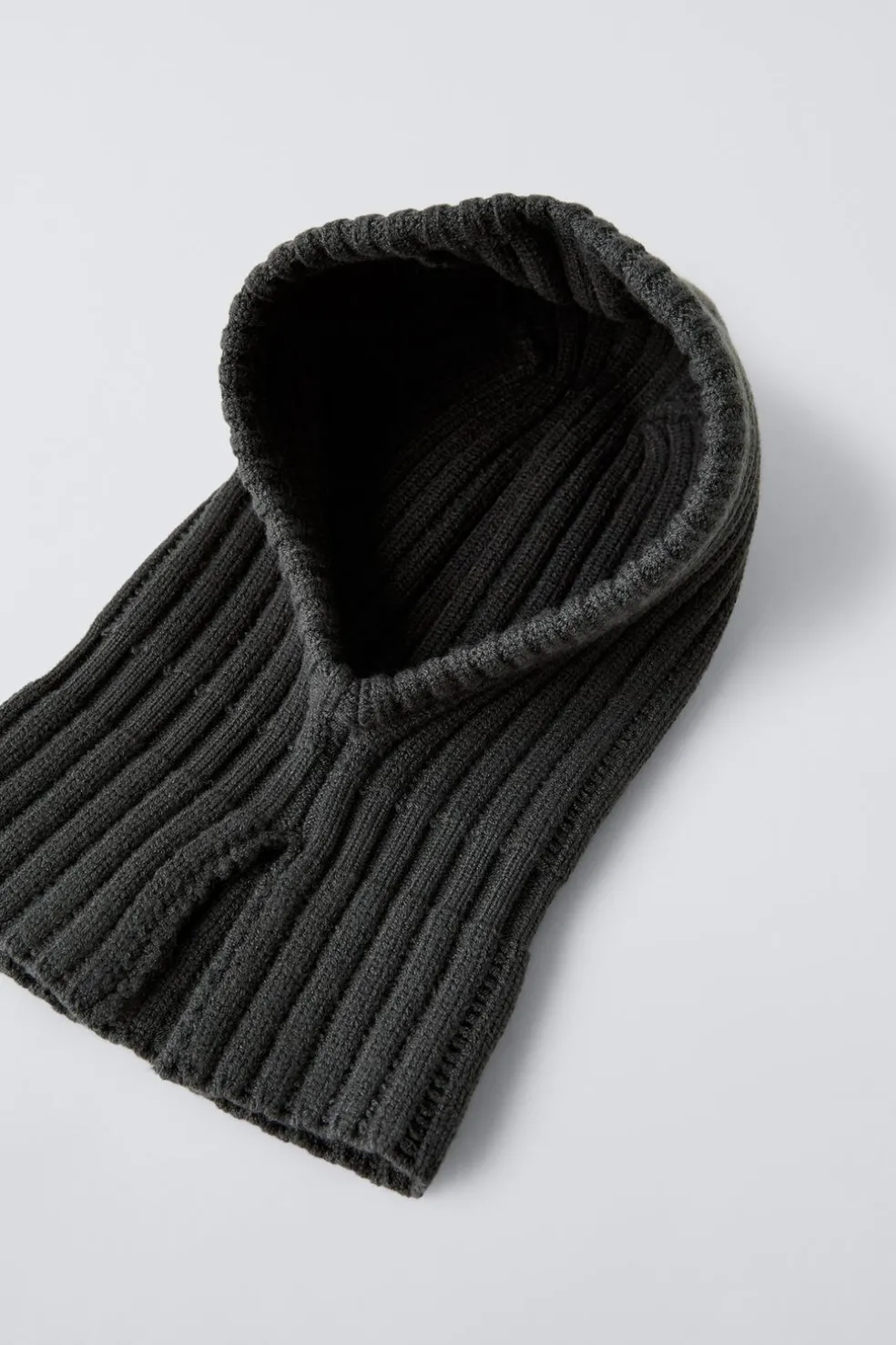 BALACLAVA DE MALHA CANELADA-ZARA Sale