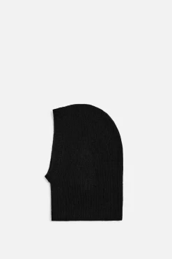 ZARA Vestuário De Inverno|Acessórios^BALACLAVA LÃ - CAXEMIRA Preto