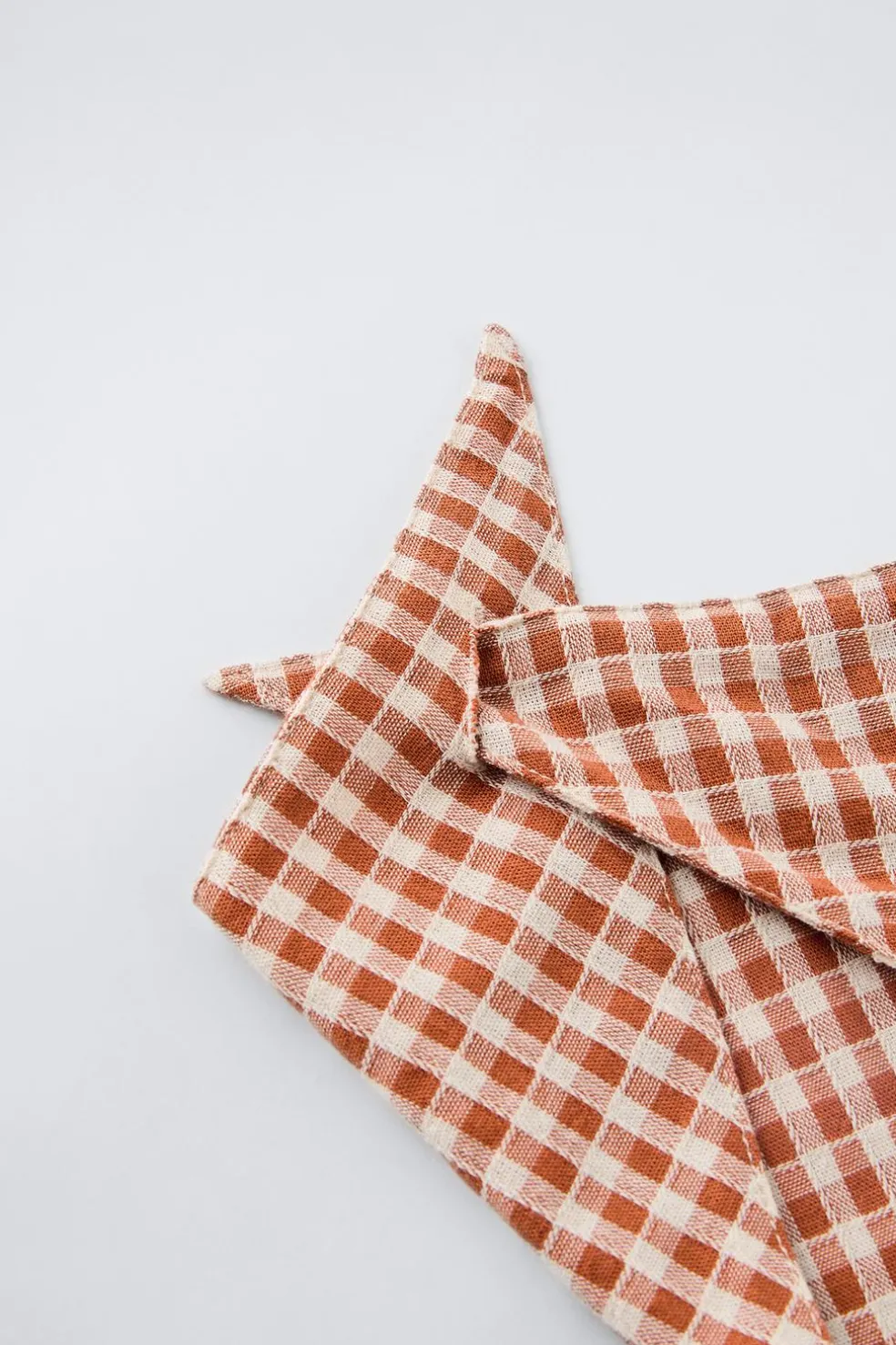 BANDANA AOS QUADRADOS VICHY-ZARA Store