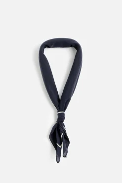 ZARA Acessórios^BANDANA COM BORDADO EM CONTRASTE Azul-marinho-escuro