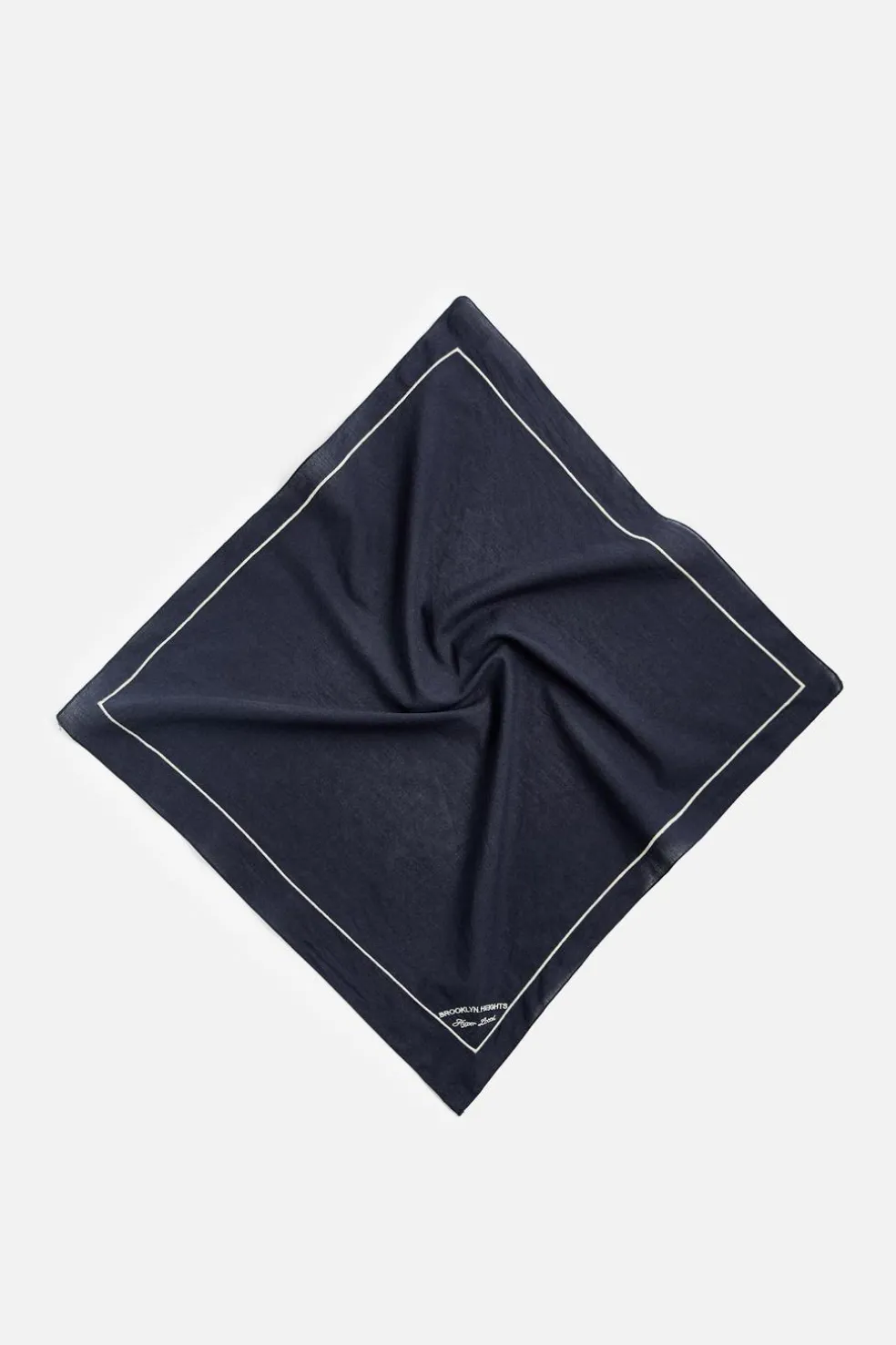 ZARA Acessórios^BANDANA COM BORDADO EM CONTRASTE Azul-marinho-escuro