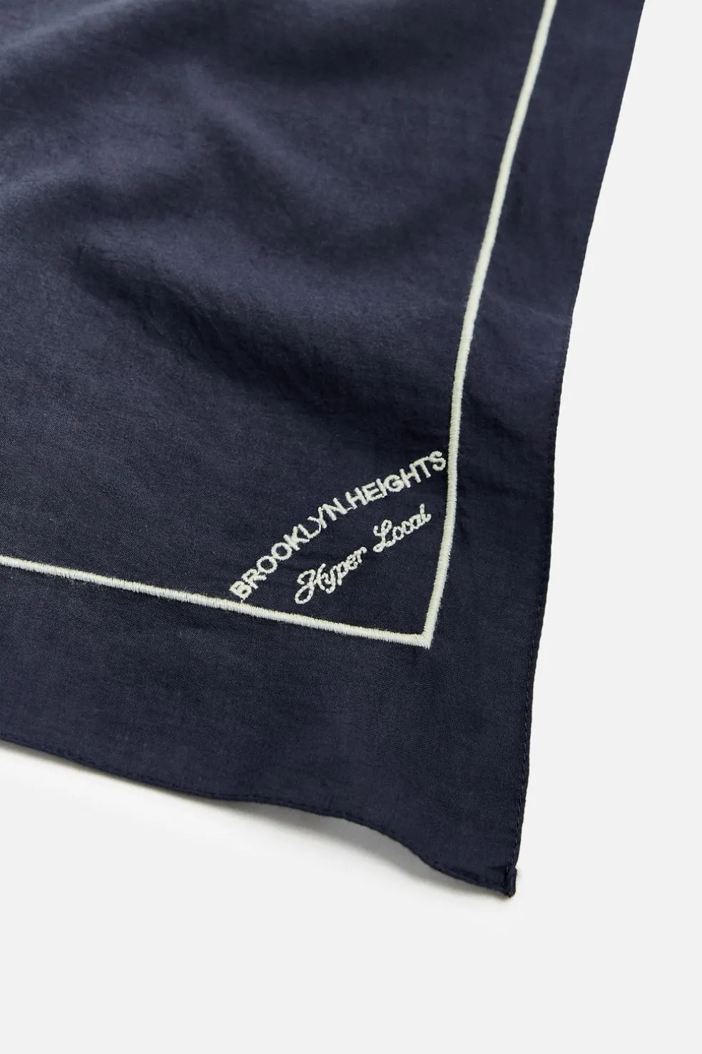 ZARA Acessórios^BANDANA COM BORDADO EM CONTRASTE Azul-marinho-escuro