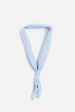 ZARA Acessórios^BANDANA COM ESTAMPADO AOS QUADRADOS Azul-claro