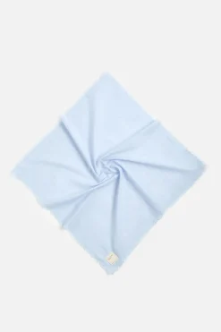 ZARA Acessórios^BANDANA COM ESTAMPADO AOS QUADRADOS Azul-claro