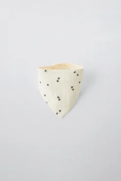 BANDANA EM CREPE COM PASSARINHOS-ZARA Flash Sale