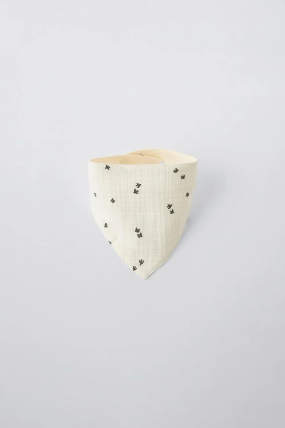 BANDANA EM CREPE COM PASSARINHOS-ZARA Flash Sale
