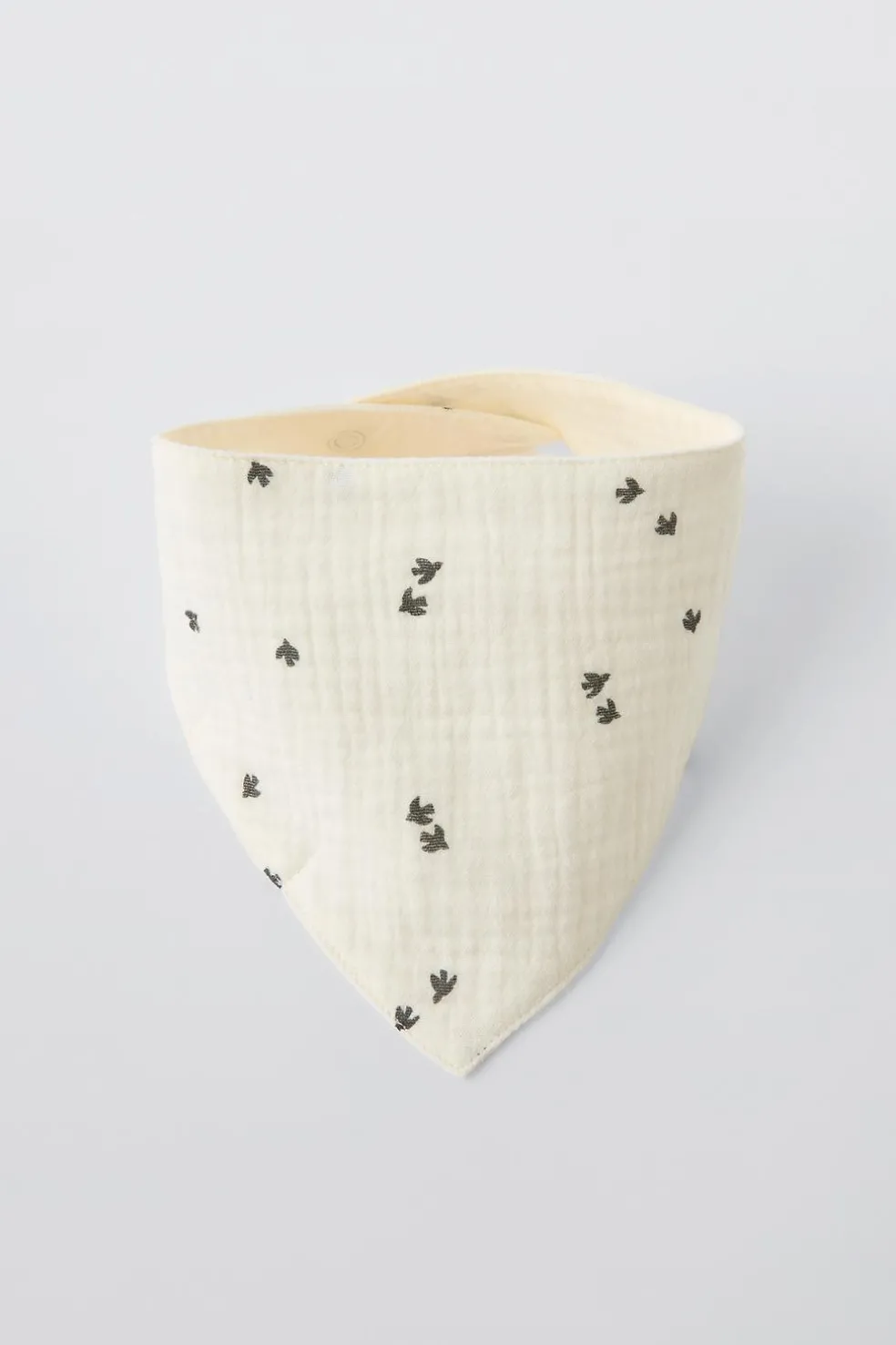 BANDANA EM CREPE COM PASSARINHOS-ZARA Flash Sale