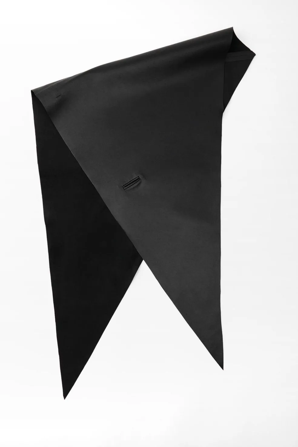 ZARA Acessórios / Bijuteria|Lingerie^BANDANA TRIANGULAR 100% PELE Preto