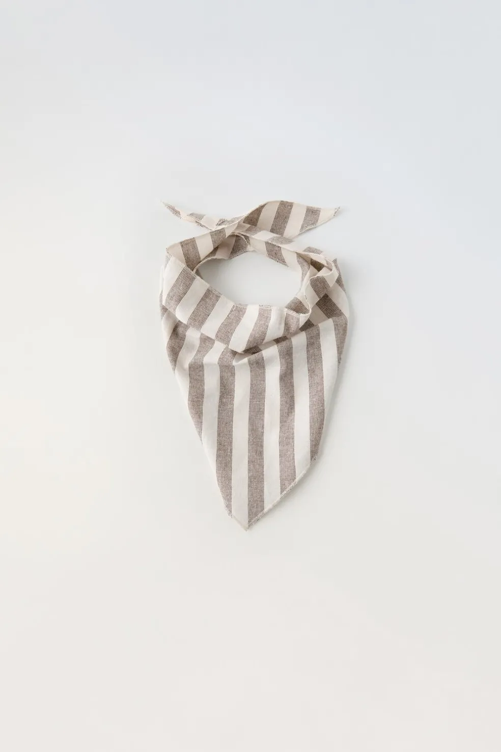BANDANA TRIANGULAR ÀS RISCAS-ZARA Online