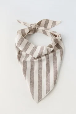 BANDANA TRIANGULAR ÀS RISCAS-ZARA Online