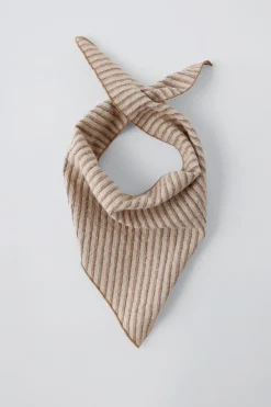 BANDANA TRIANGULAR ÀS RISCAS-ZARA Clearance