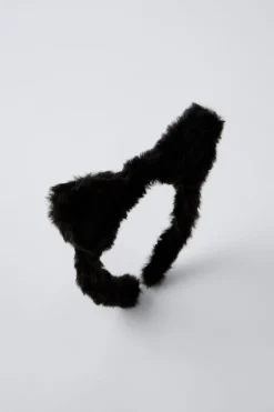 BANDOLETE COM ORELHAS DE PELO-ZARA Shop