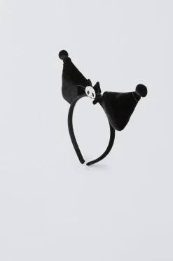 BANDOLETE COM ORELHAS DE VELUDO KUROMI © SANRIO-ZARA Discount