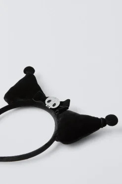 BANDOLETE COM ORELHAS DE VELUDO KUROMI © SANRIO-ZARA Discount