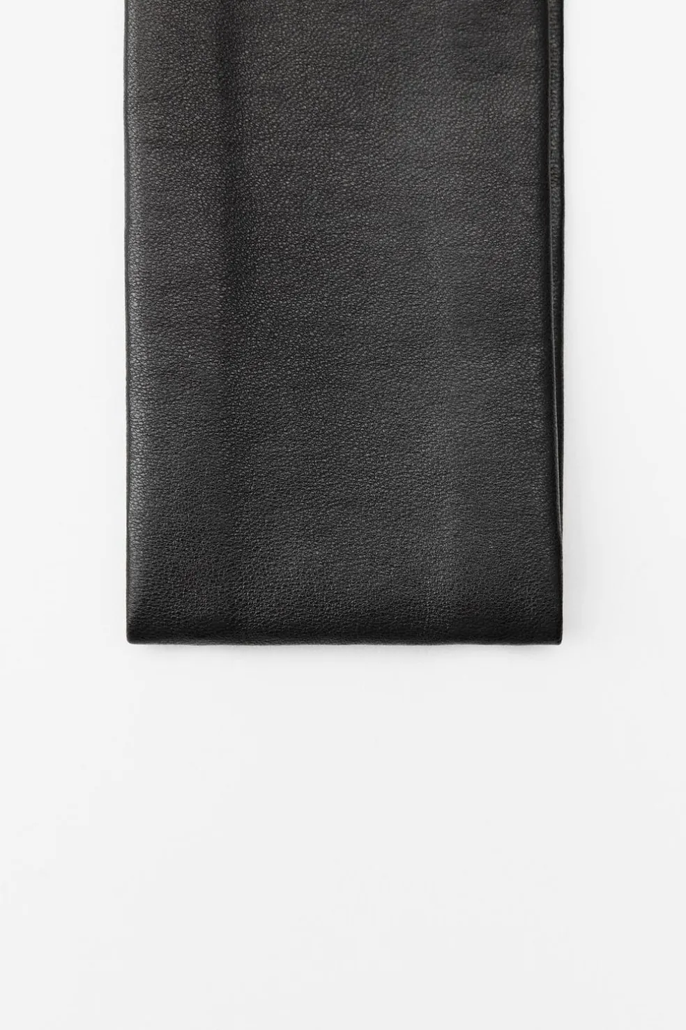 ZARA Acessórios / Bijuteria^BANDOLETE EM PELE ELÁSTICA Preto