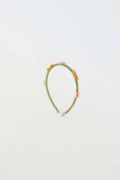 BANDOLETE FLORES MISSANGAS-ZARA Clearance