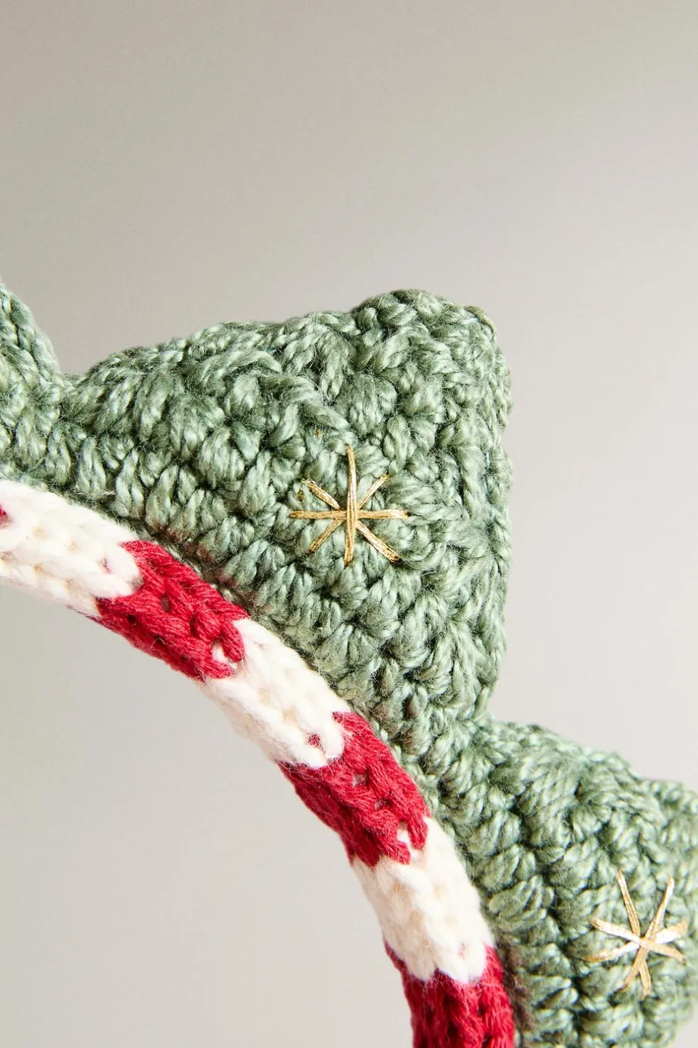BANDOLETE INFANTIL CROCHÉ ESTRELA NATAL-ZARA Fashion