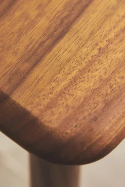 ZARA Móveis|Móveis^BANQUETA MADEIRA DE ACÁCIA BISELADA Castanho
