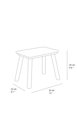 ZARA Móveis|Móveis^BANQUETA MADEIRA DE ACÁCIA BISELADA Castanho